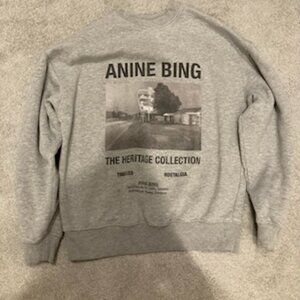 Anine Bing grey sweatshirt "The Heritage Collection"